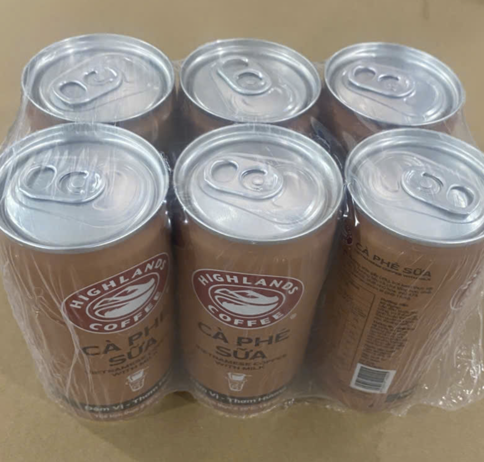 Cà Phê HIGHLANDS (6 lon)